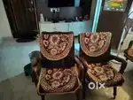Teak wood sofa