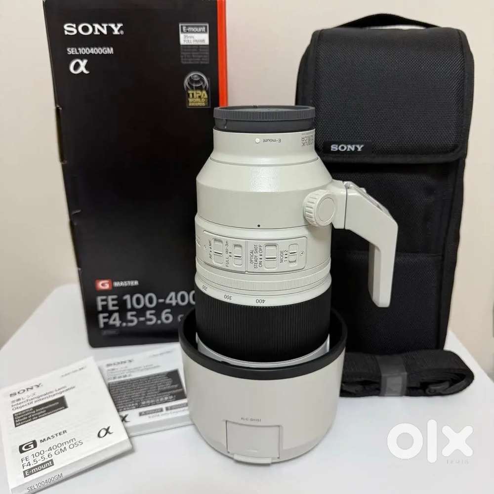Used Item SONY camera lens FE 100-400mm F4.5-5.6 GM.