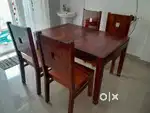 4 dining chairs (4000/chair = 16000 rupees)