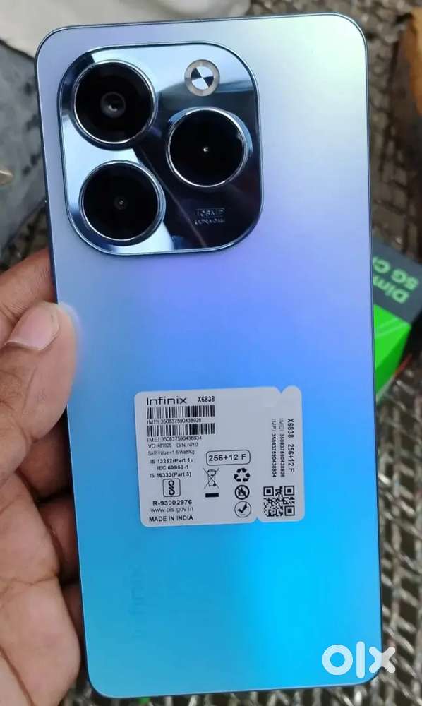 Infinix note40x 5g. 12/256