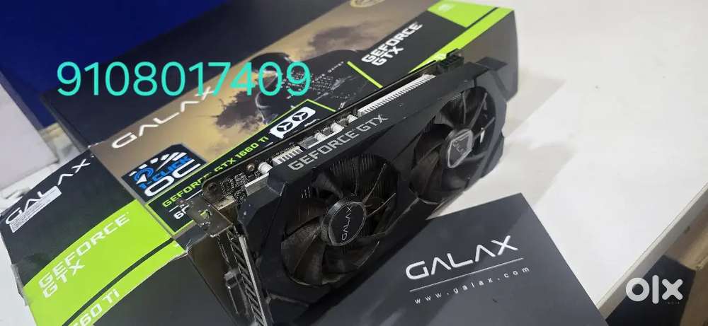 New GALAX 1660 Ti (6GB) Grafic Card