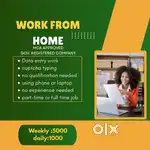 Data entry work