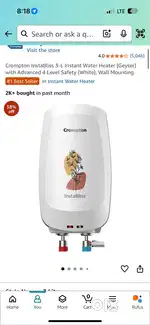 Crompton Instabliss 3 litre