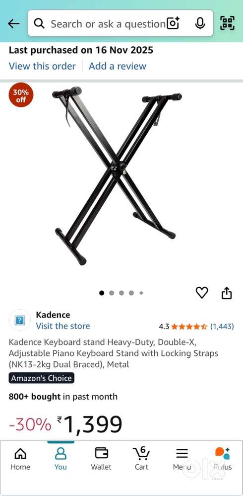 Keyboard / Pianno stand- Heavy duty