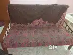 Wooden sofa