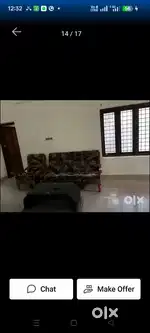 3 BHK 10 year old house Full furnished