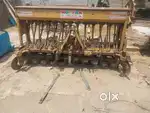 Rotavator with machine