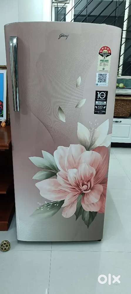 Brand New Godrej Single Door Refrigerator – 5 Star, Inverter Compresso