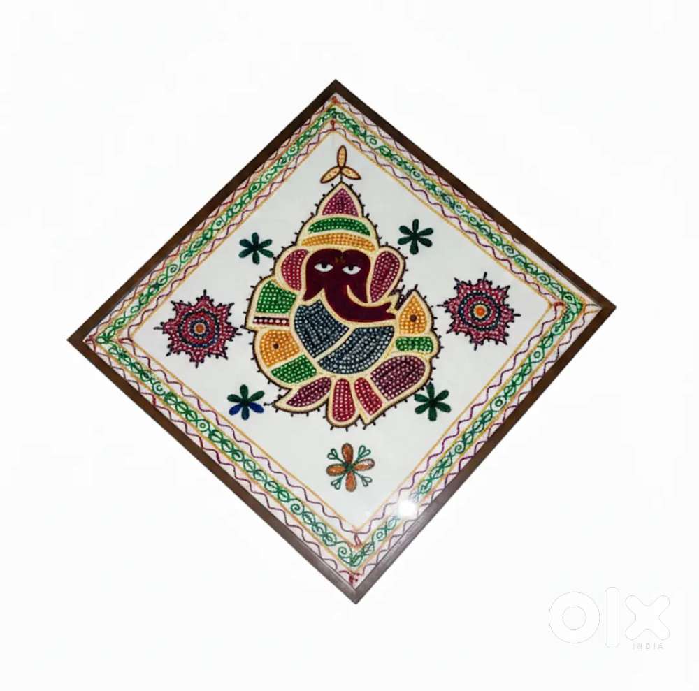 Shree Ganesh Dhanteras Frame(4–6 Years Old)–Handcrafted Masterpiece