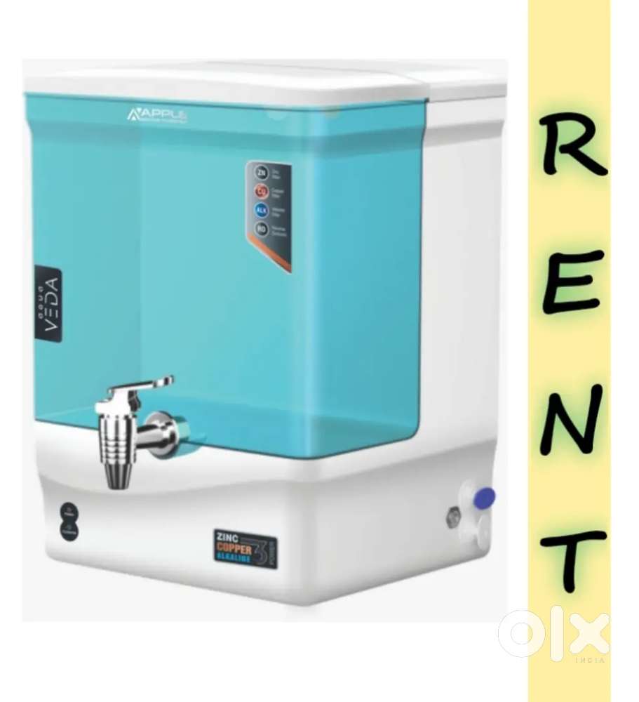 Water purifier available on rent