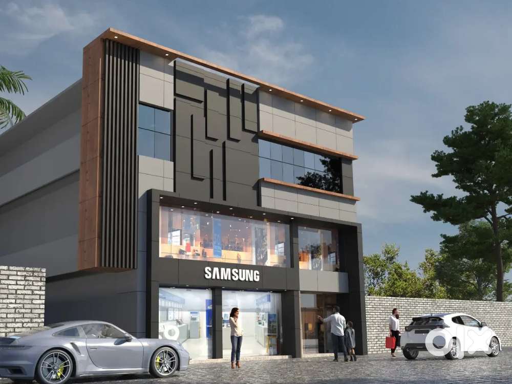 1450SqFt GROUND FLOOR & 1550SqFt ROOFED 2ND FLOOR IN KAZHAKUTTOM.