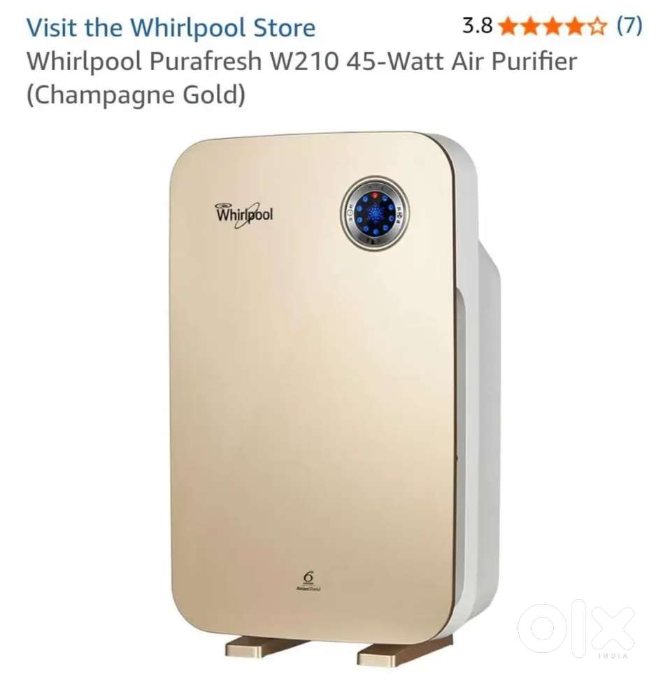 Whirlpool Air purifier with HEPA filtration