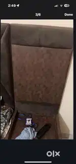 A bed with side tables