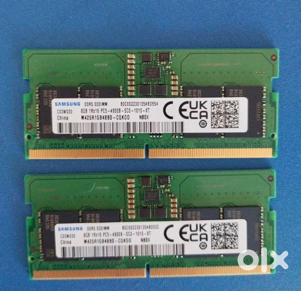 Slightly negotiable- Samsung Laptop RAM – 16GB (2 × 8GB) DDR5