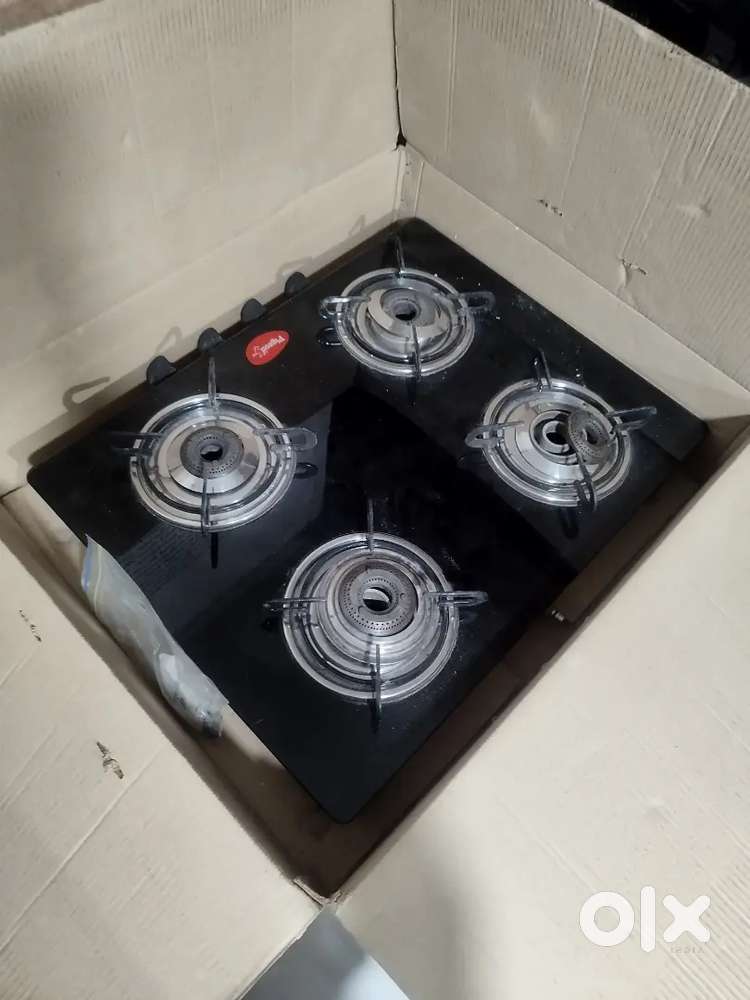 Stove with 4 burner