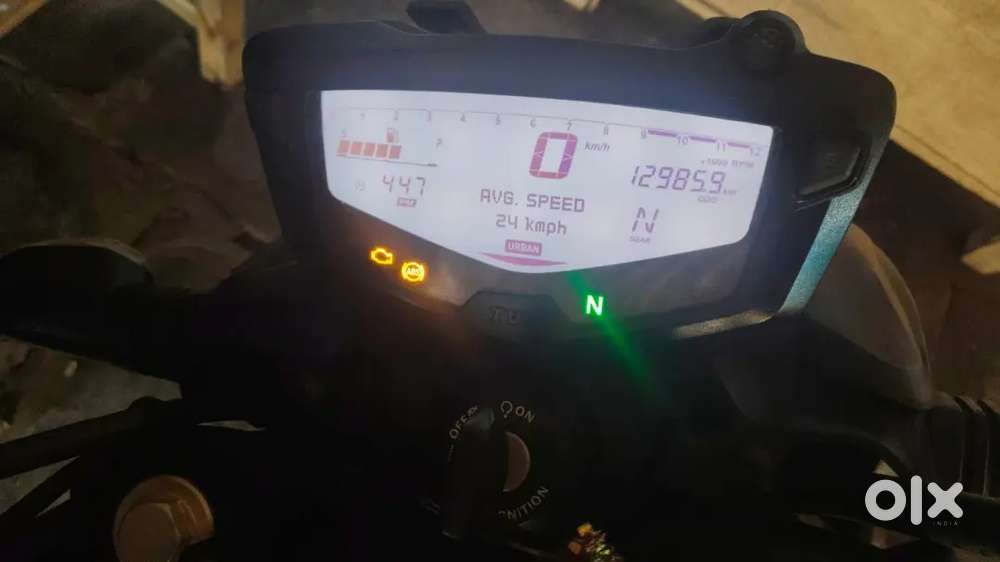 Good condition & single hand driving.