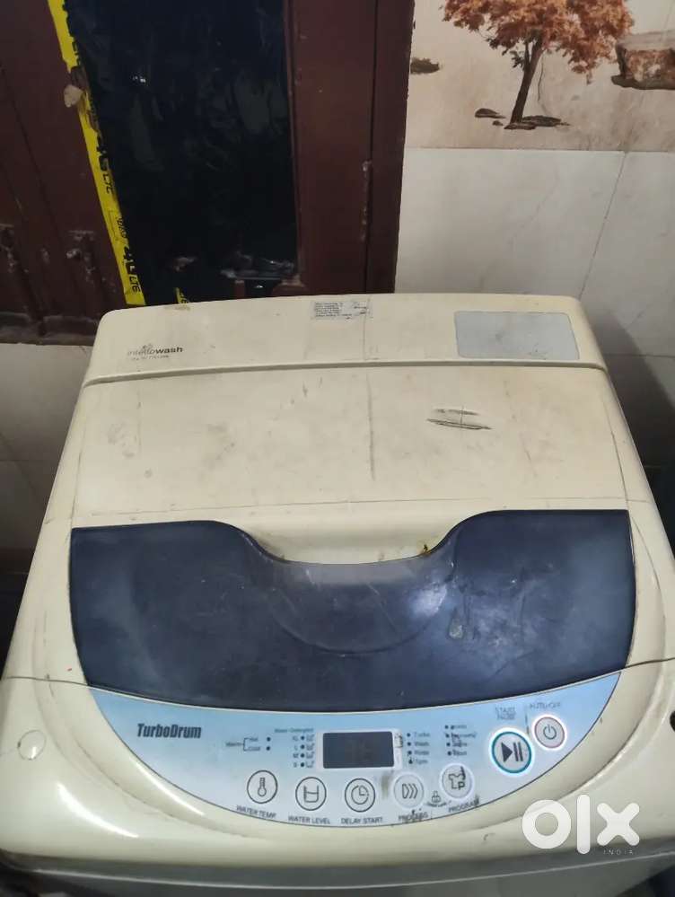 Lg washing machine top load full warking condition