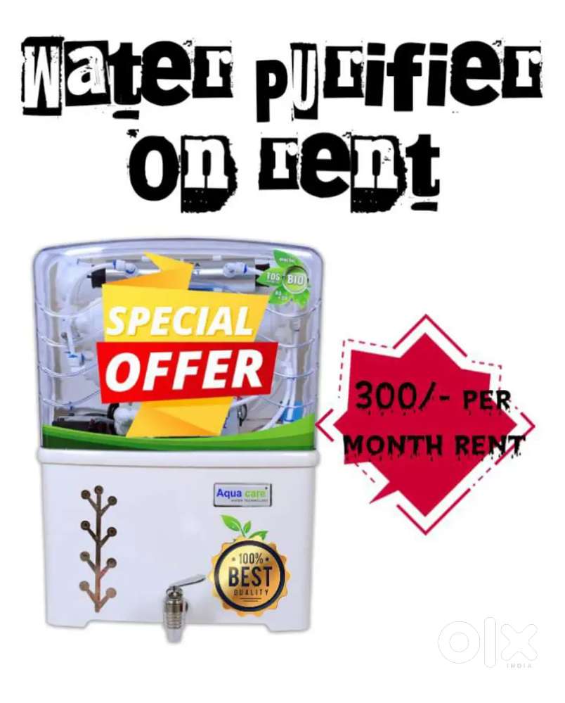 Water purifier on Rent