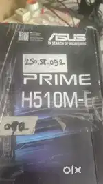 Asus h510 motherboard with one month warranty