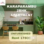 Karaparmbu 2Bhk Apartment Unfurnished.Rent