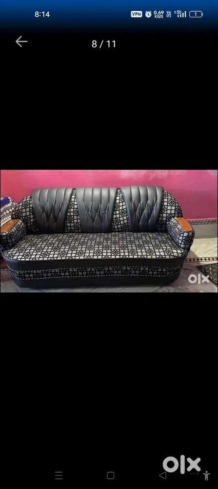 5 seater Sofa set n monitor screen
