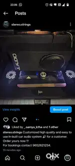 Car Audio system (Rockford, audible physics, Audison, JL AUDIO,zapco)