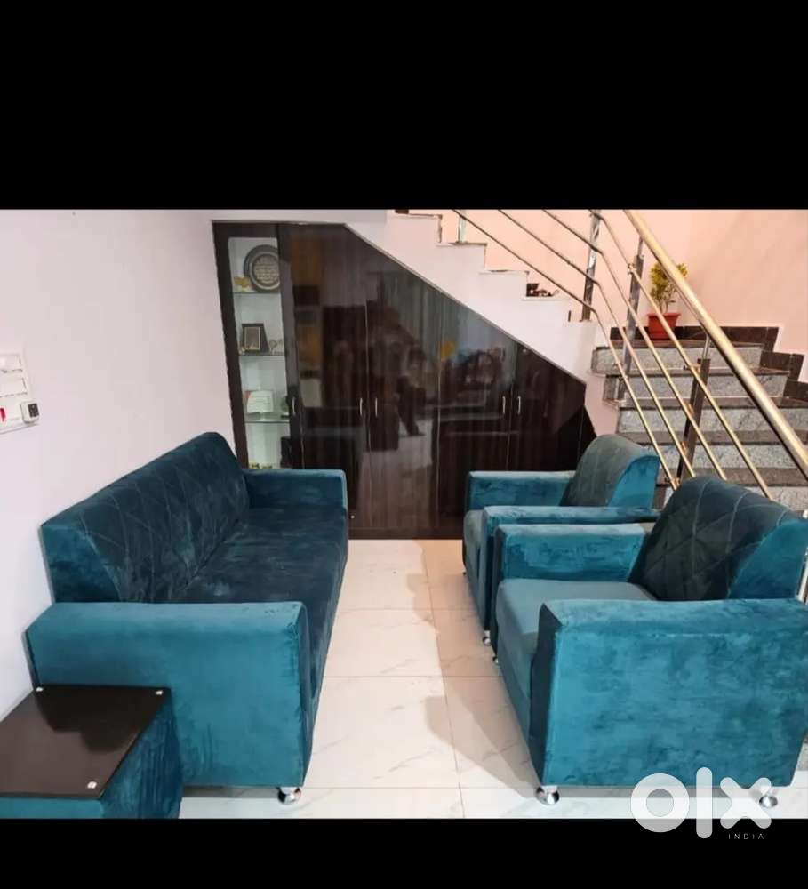 PREMIUM QUALITY 3+1+1 SEATER BOX MODEL SOFA SET MANUFACTURING AVAILABL