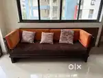 Solid wood 3+2 sofa for sell