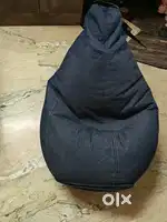 Bean bag denim XL size and other kids items