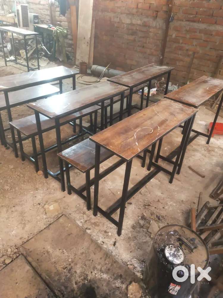 School Desk Bench
