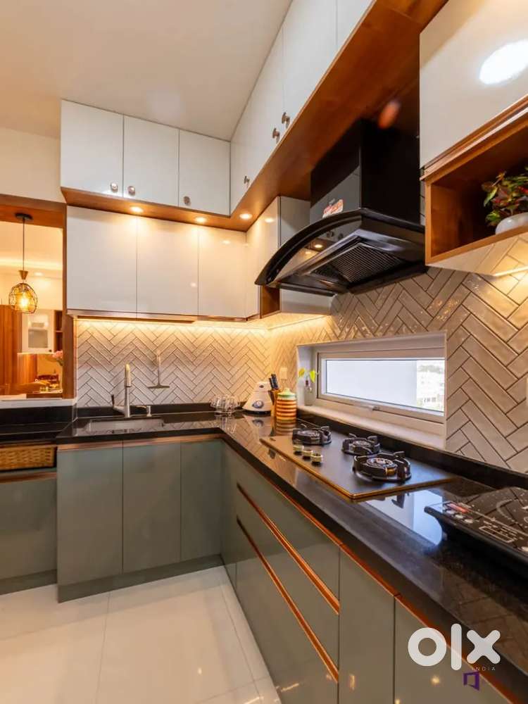 Today special off Apke Sapno Ka Modular Kitchen  29999/- EMI available