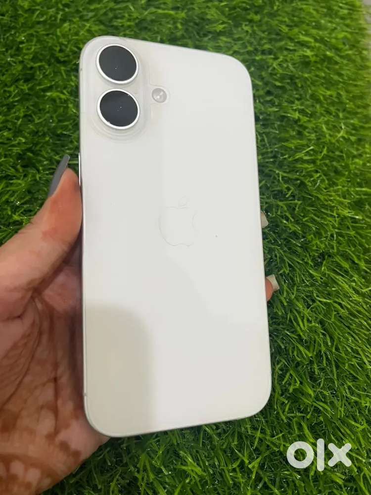 Selling my 4 months old I phone 16 in white colour/.Need urgent money