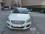 Well maintained maruti ciaz zdi plus white clr with fancy no