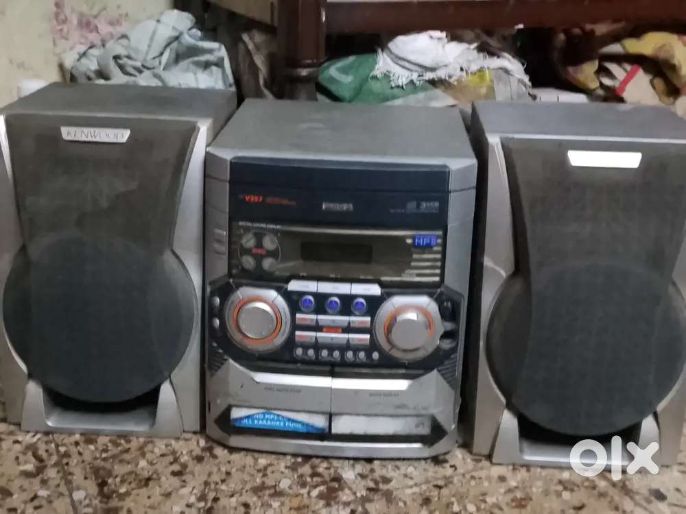 Sony system & JVC & Philips speaker