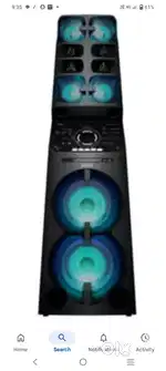 Music system high power bSony model number v90dw mutaki good working