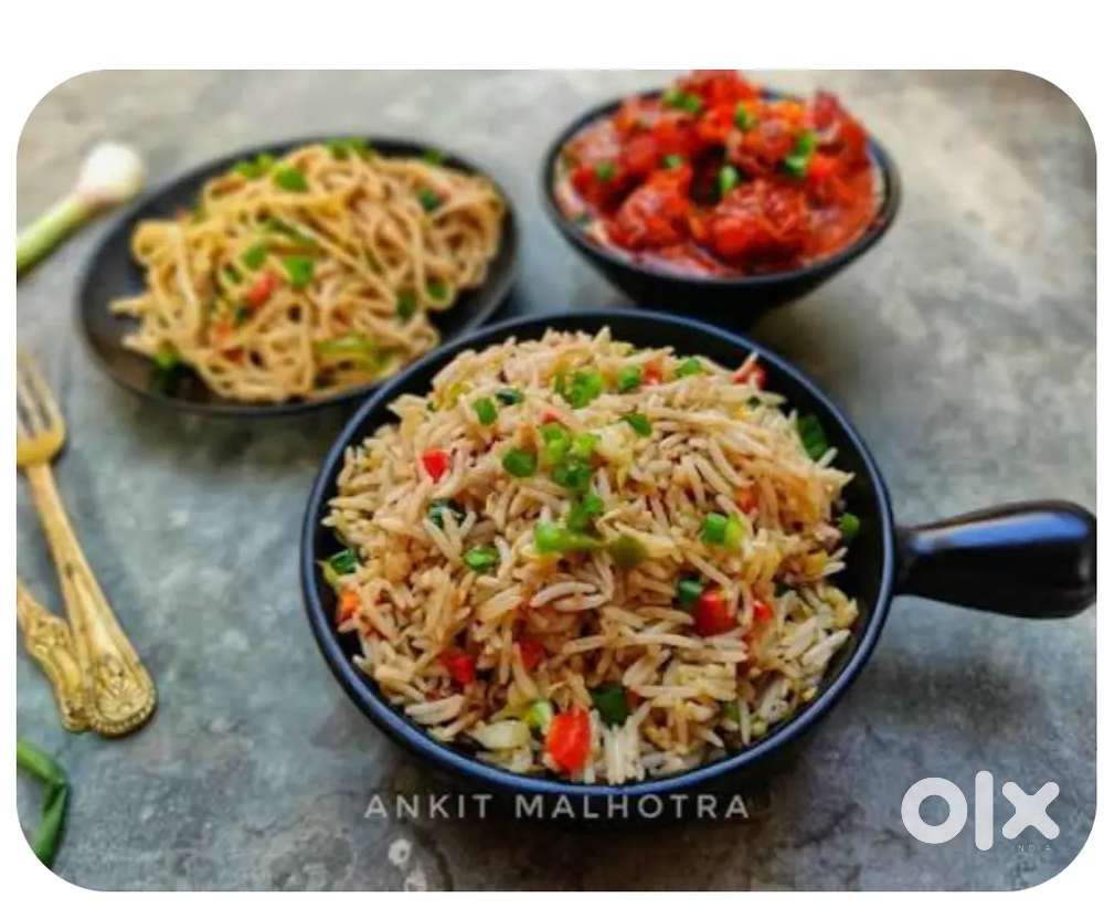 I m master(Fast food, and staters, etc.)