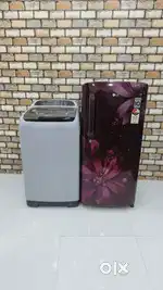 &₹Samsung washing machine with collar wash and lg inverte single door