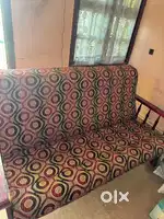 Wooden sofa set
