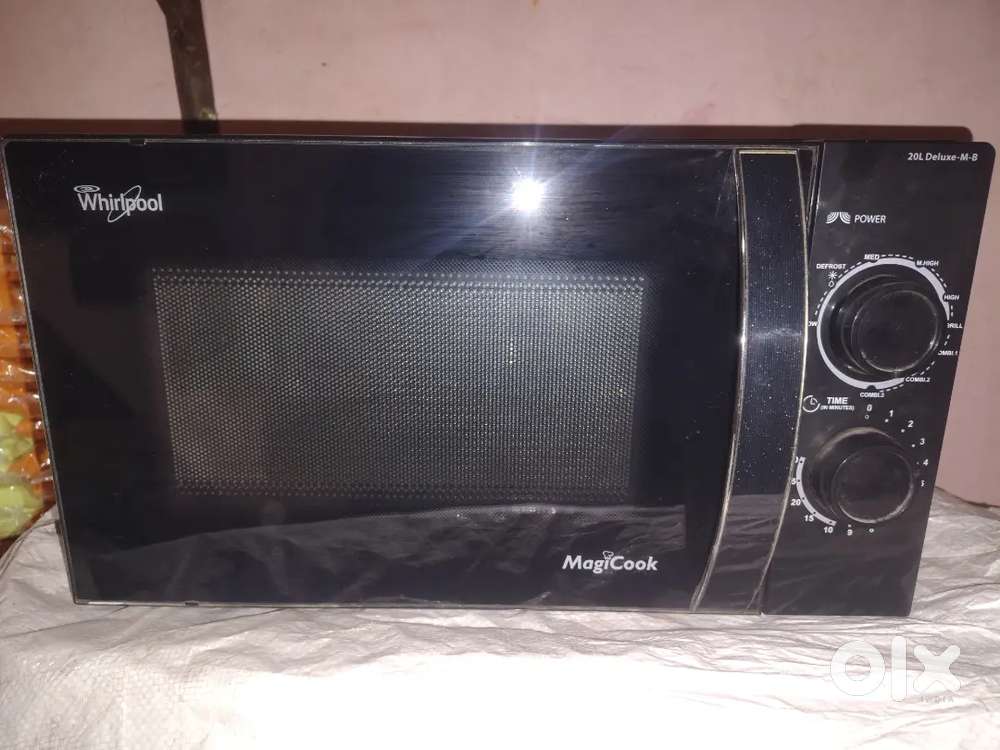 Whirlpool microwave oven running condition