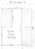 665.5 gaz Plot with 33 ft road front for sale on NH-152 Hisar to Chd