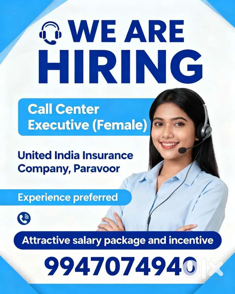 Call Center Executive  {Female }