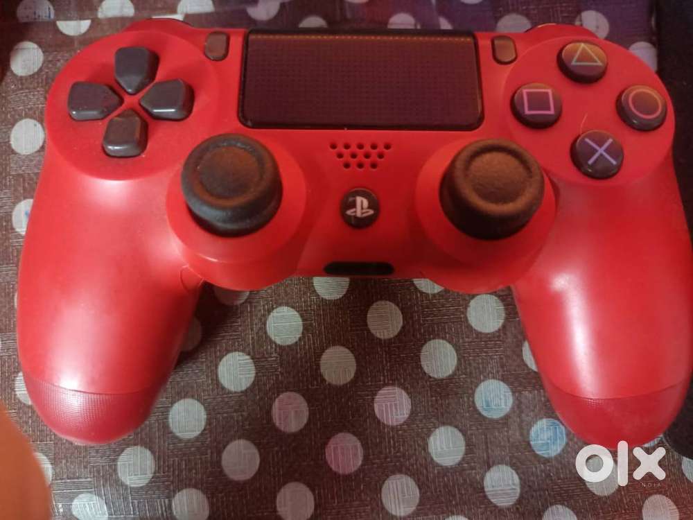 Ps4 Orignal Red Colour themed Controller