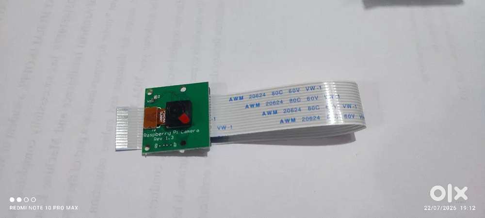 Raspberry PI camera and ethernet cables