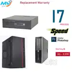 New  Warranty  Branded CPU - i7 Process  Ram - 4GB DDR3  Hard Disk - 5