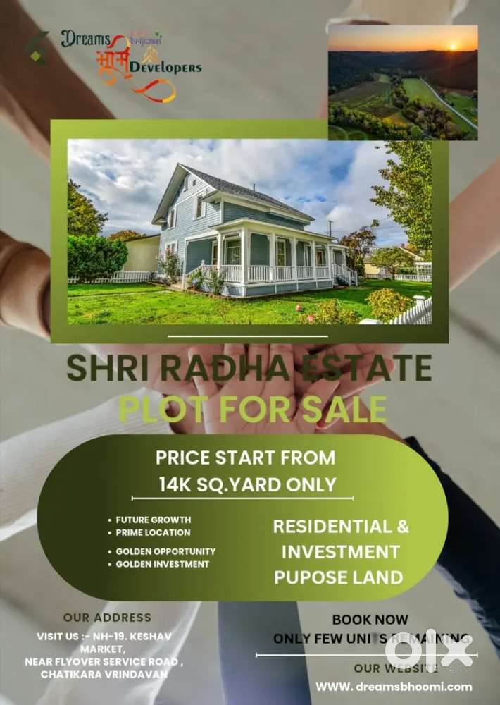 This property is best for Residential & Investment purpose