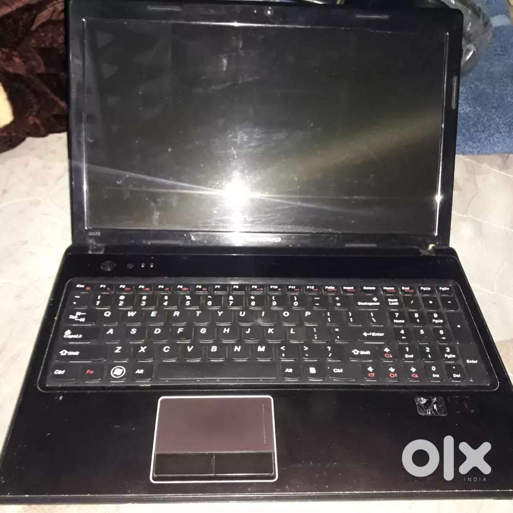 Lenevo laptop in working condition but with some part missing