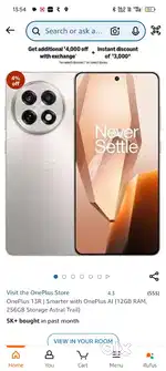 One plus 13R new phone sealed pack box