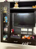 Wooden TV Cabinet without TV