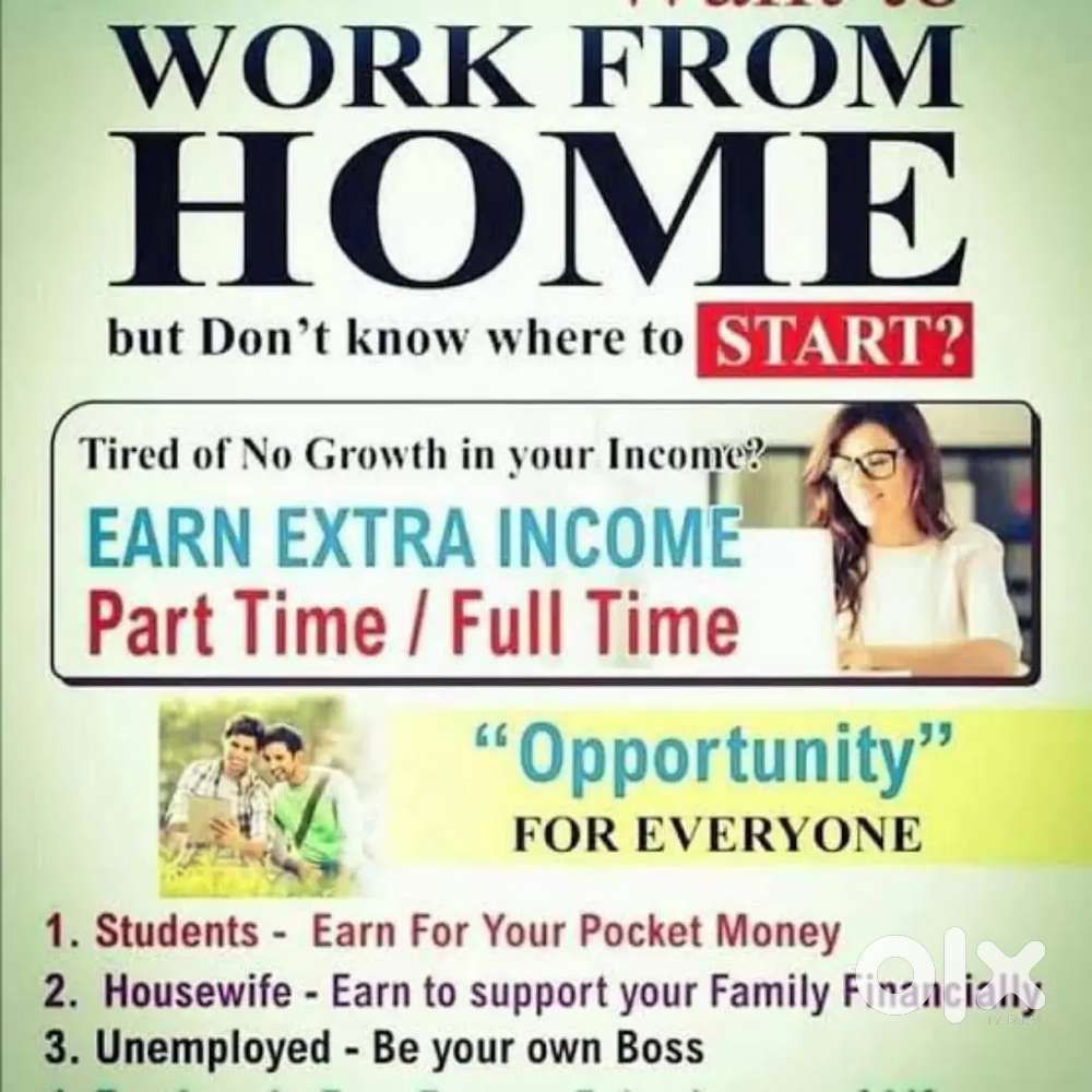 Earn Extra Income Work From Home,Part time/Full Time Work 1-2 hours