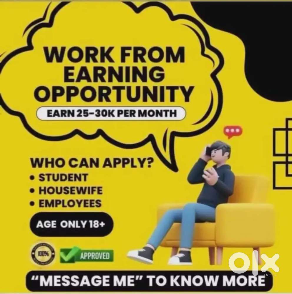 We are providing a work from home opportunity